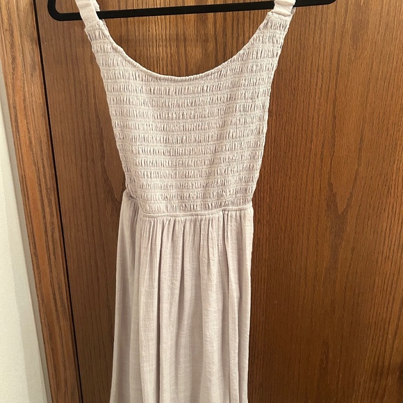 Wishlist Apparel Dresses & Skirts - Mini grey tie back dress